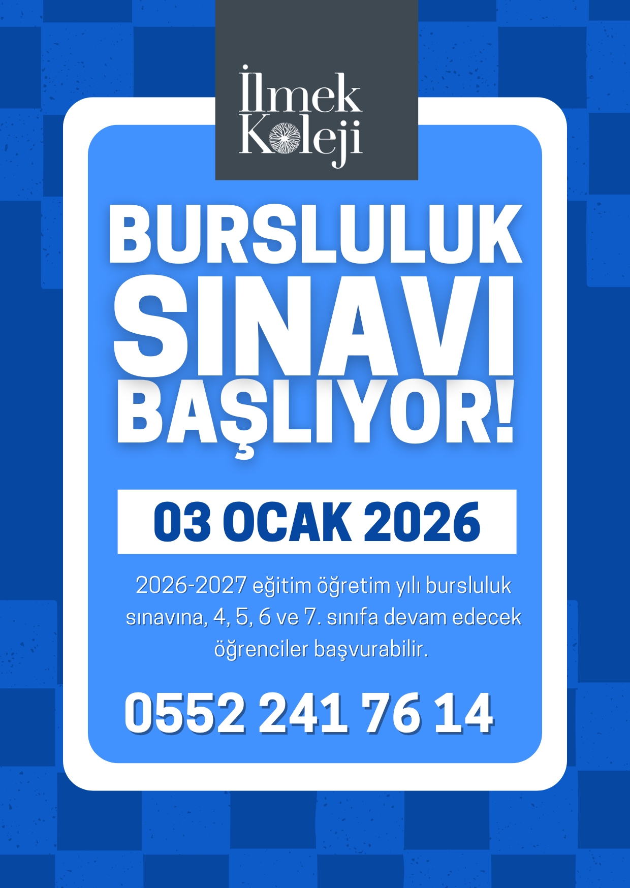 bağcılar bursluluk sınavı